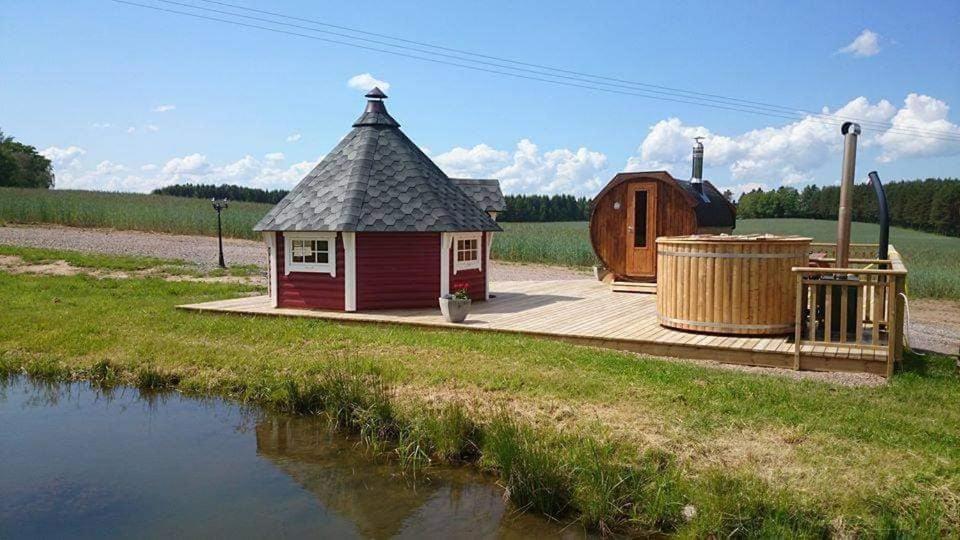 Sjoetorps Saeteris Stugby Larv Exterior foto